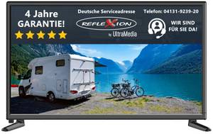 Reflexion LED2225 LED-Fernseher (55,00 cm/22 Zoll, Full HD, DC IN 12 V, Netzteil 230 V, DVB-T2HD, DVB-S2, DVB-C, CI+SLOT, PVR) 
