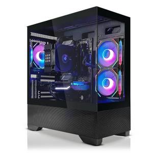Systemtreff Gaming-PC (AMD Ryzen 9 9900X, GeForce RTX 4060 Ti, 32 GB RAM, 1000 GB SSD, Luftkühlung) 