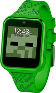  Kinder Smart Watch Minecraft Kinderuhr mit Selfie-Kamera, Foto & Video grün 