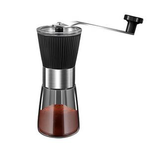 Powerwill Kaffeemühle Mini Handkaffeemühle – Edelstahl & Keramikkern