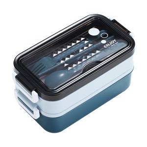 NATICY Elektrische Lunchbox Lunchbox Bento Box mit 3 Fächern und Besteck, Abnehmbarer Behälter 