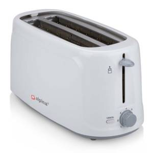 *Alpina* Toaster, 2 Schlitze, für 2 Scheiben, 1450,00 W, Herausnehmbare Krümelschublade 