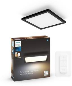 Philips Hue White Ambience Aurelle Panelleuchte 30x30cm sw inkl. Dimmschalter LED Panel