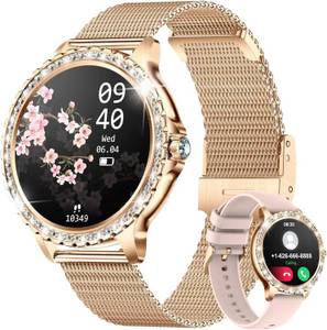 RWEUOQ Smartwatch Damen mit Telefonfunktion 1.3