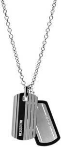 Fossil Mens Dress Edelstahlkette (JF00494) Dog-Tag-Kette