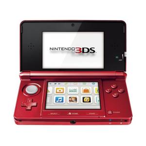 Nintendo 3DS Konsole spielt 3DS und DS Spiele ab, Modelle zur Auswahl ( 3DS - Konsole, Metallic Rot) 