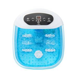 Costway Fußbad, mit Heizfunktion, Vibration, Bubble, 