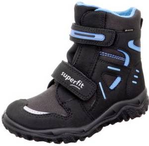 Superfit Winterstiefel HUSKY  schwarz/blau Gr. 27 Jungen Kleinkinder 