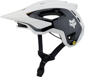 Fox Speedframe Pro blocked vintage white MTB-Helm