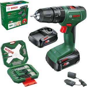 BOSCH HOME & GARDEN Akku-Schlagschrauber EasyImpact 18V-40, inkl. 2 Akkus 18V/2Ah und Ladegerät 