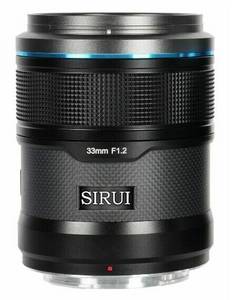 Sirui Sniper AF 33mm f1.2 Fuji X schwarz Normalobjektiv