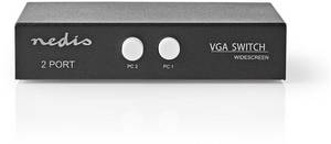 Nedis CSWI5902BK VGA-Schalter (2-port) 