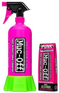 Muc-off Bottle for Life incl. 4x Punk Powder pink Fahrrad-Pflegeset