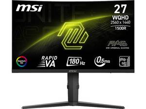  MSI MAG 275CQRFDE QD E2 27 Zoll WQHD Gaming Monitor (1 ms Reaktionszeit, 180 Hz) 