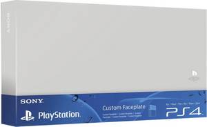 Sony PS4 Custom Faceplate silber Konsolenmodding