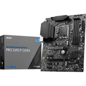 Msi PRO Z690-P DDR 4 ATX Mainboard Sockel 1700 M.2/USB3.2(Typ-C) Sockel 1700 Mainboard