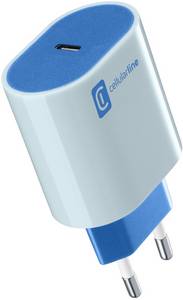Cellular Line USB Type-C Ladegerät (20W) blau 