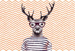 Architects Paper Fototapete Atelier 47 Modern Deer 3, abstrakt 