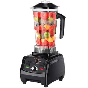 HYIEAR Standmixer Standmixer glasbehälter 1600w, Ice Crusher,mixer,Mixer Smoothie Maker, 1600,00 W, 2L Saftbehälter, 0,6L Trockenmahlbehälter BPA frei 