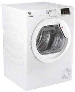 Hoover Kondenstrockner weiss HLE C8DE-84, NFC-Technologie, 