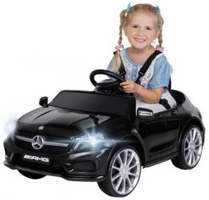 Actionbikes Motors Kinder Elektroauto Mercedes AMG GLA45 Lizenziert schwarz 