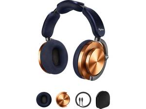  DYSON OnTrac, Over-ear Kopfhörer Bluetooth Nachtblau / Kupfer 