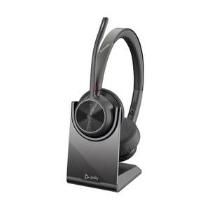 POLY Voyager 4320 USB-C Headset +BT700 dongle +Charging Stand 