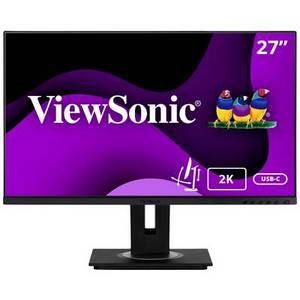  Viewsonic VG2756-2K LED-Monitor 68.6 cm (27 Zoll) EEK E (A - G) 2560 x 1440 Pixel WQHD 5 ms HDMI®, DisplayPort, USB-C®, USB, RJ45 IPS LED 