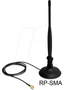 Delock 88413 WLAN Stab-Antenne 4 dB 2.4GHz 