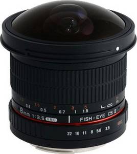 Samyang 8mm f2.8 UMC Fish-Eye CS II [Sony E] Fisheye-Objektiv