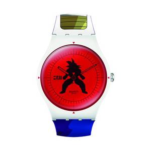 Swatch Unisexuhr  x Dragonball Z Vegeta SUOZ348