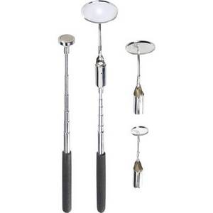 Toolcraft 816419 Inspektionsspiegel-Set 5teilig mit Beleuchtung 