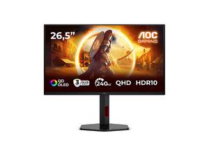  AOC Q27G4ZDR 26,5 Zoll QHD Gamng Monitor 0,03 ms Reaktionszeit 240 Hz 