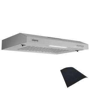 CIARRA Unterbauhaube CBCS6903, Dunstabzugshaube 60cm Unterbau Integrierte Unterschrank,Umluft Abluft 