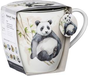 Ritzenhoff & Breker Wildlife Jumbotasse mit Anhänger 500ml Panda Jumbotasse