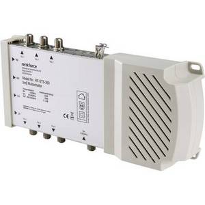Renkforce RF-STS-360 SAT Multischalter Eingänge (Multischalter): 5 (4 SAT/1 terrestrisch) Teilnehme 