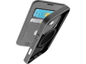  CELLULAR LINE Daily Mag, Bookcover, Apple, iPhone 16 Pro, Schwarz 