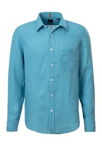 Boss Orange Langarmshirt, mit BOSS-Kontrastdetails 