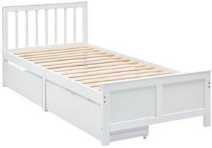 Merax Stauraumbett 90x200cm (WF299616WAA) Jugendbett