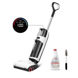 roborock Nass-Trocken-Akkusauger Dyad Pro, 260,00 W, 17000pa, Selbstreinigende Rollen, Selbsttrocknende Rollen, Selbstzuführendes Waschmittel, Doppelbürste, Extreme Kante 1mm 