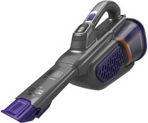 Black + Decker BHHV520BFP Dustbuster Akku-Sauger titanium/silber/violett Handstaubsauger