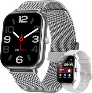 ibettertec Smartwatch, Fitness Tracker uhr mit Anruffunktion für Damen und Herren Smartwatch (4.6 cm/1.83