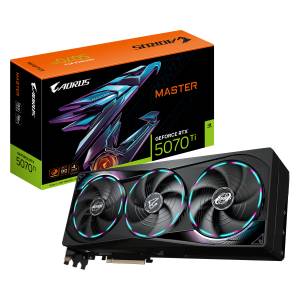 Gigabyte AORUS GeForce RTX 5070 Ti Master 16G - 16GB GDDR7, HDMI, 3x DP 