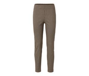 Tchibo - Stretchhose mit Hahnentritt-Jacquard - Damen - Gr. 48 - schwarz/jacquard 