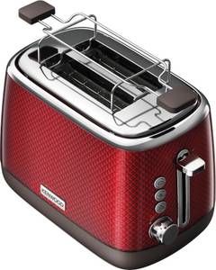 Kenwood Toaster Mesmerine TCM811.RD, 2 kurze Schlitze, für 2 Scheiben, 1000 W 2-Scheiben-Toaster