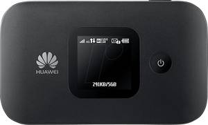 Huawei E5577320S - WLAN Hotspot 2.4/5 GHz 150 MBit/s LTE, schwarz 