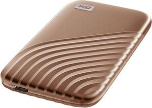 Western Digital My Passport SSD (WDBAGF) 2TB gold externe SSD-Festplatte