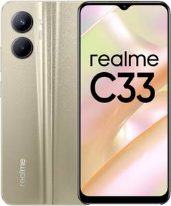 Realme C33 128GB Sandy Gold LTE Smartphone