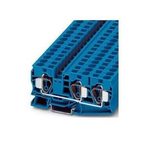 Phoenix Contact ST 16-TWIN BU 3035331 Durchgangsreihenklemme Polzahl (num): 3 0.2 mm² 16 mm² Blau 25 St. 