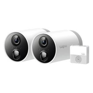 Tp-link Tapo C400S2 Smartes WLAN Überwachungssystem Zwei (2) Tapo C400 Full HD Kameras + Ein (1) Tapo H200 Hub 
